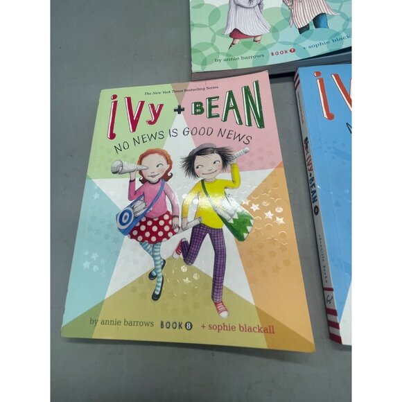 Ivy + Bean paperback books lot of 3 English 2010-2012 by Barrows + Blackall READ - Picture 5 of 6